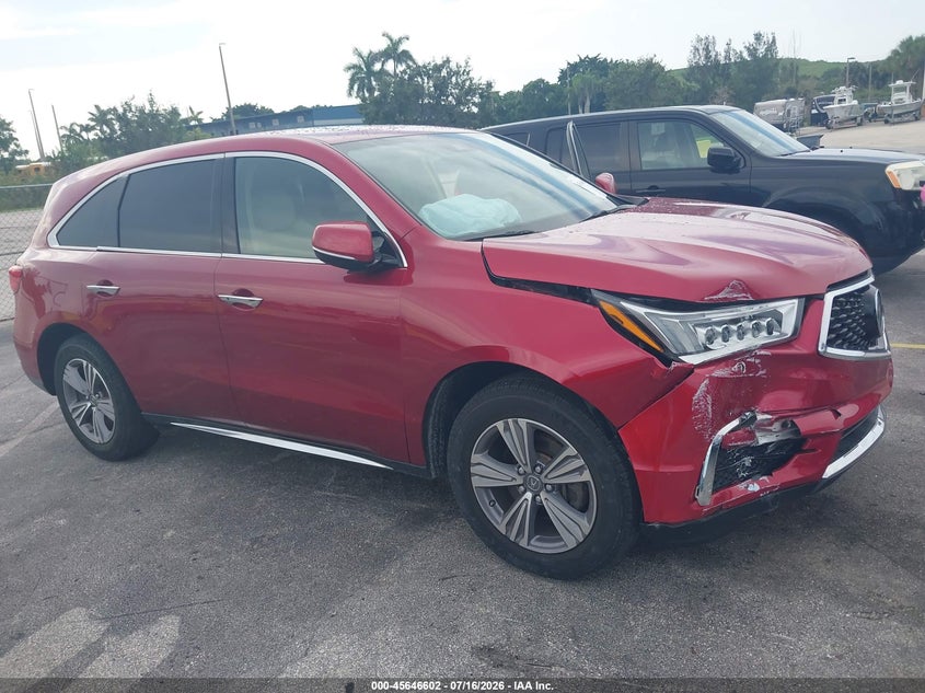 2020 Acura Mdx Standard VIN: 5J8YD3H35LL003715 Lot: 45646602