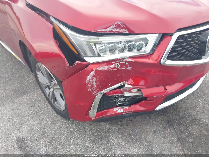 2020 Acura Mdx Standard VIN: 5J8YD3H35LL003715 Lot: 45646602