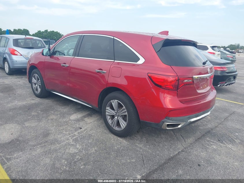 2020 Acura Mdx Standard VIN: 5J8YD3H35LL003715 Lot: 45646602