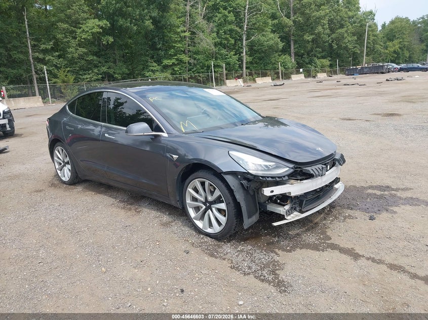 2018 Tesla Model 3 Long Range/Mid Range VIN: 5YJ3E1EA7JF163009 Lot: 45646603