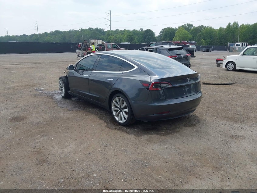 2018 Tesla Model 3 Long Range/Mid Range VIN: 5YJ3E1EA7JF163009 Lot: 45646603