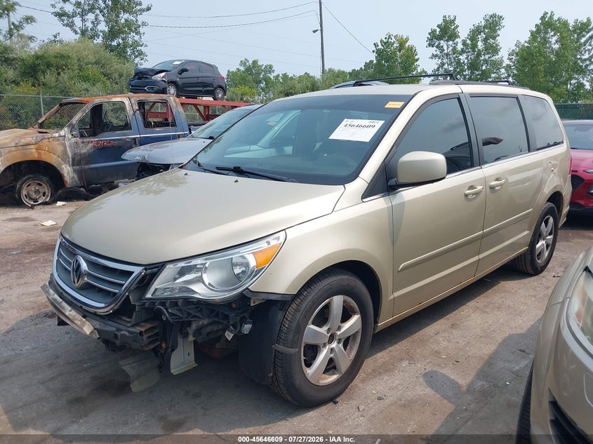 Vin: 2v4rw3dg0br766811, lot: 46145164, volkswagen routan se 20112