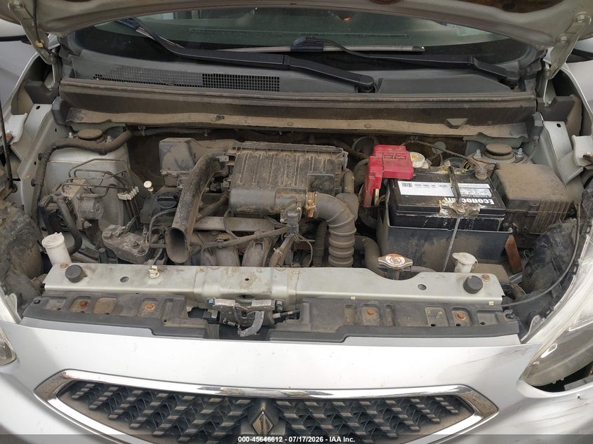 2017 Mitsubishi Mirage Es VIN: ML32A3HJ6HH019981 Lot: 45646612