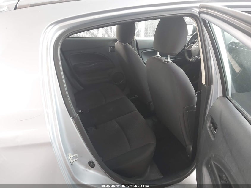 2017 Mitsubishi Mirage Es VIN: ML32A3HJ6HH019981 Lot: 45646612
