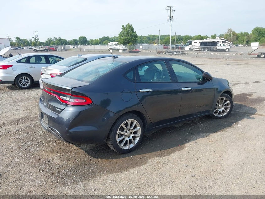 Vin: 1c3cdfca500216650, lot: 46145181, dodge dart 20134