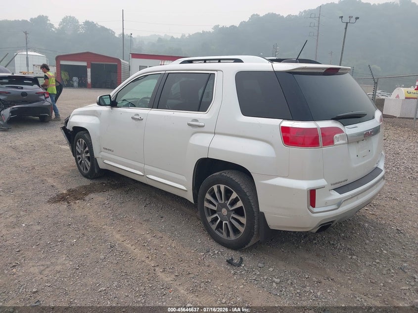 Vin: 2gkflve32h6274857, lot: 46145192, gmc terrain denali 20173