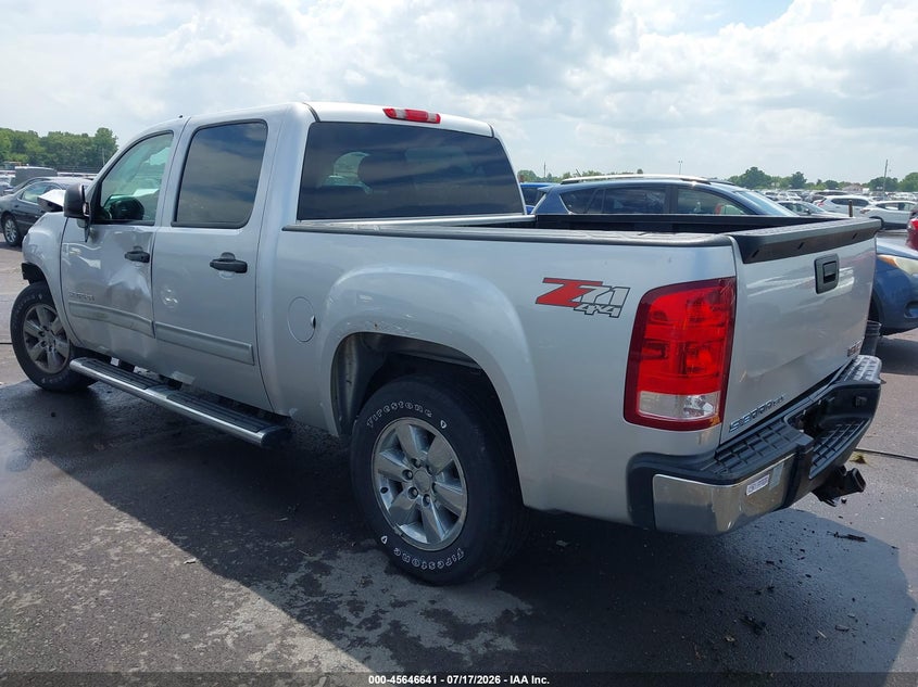 Vin: 3gtp2ve75cg249003, lot: 46145196, gmc sierra 1500 sle 20123