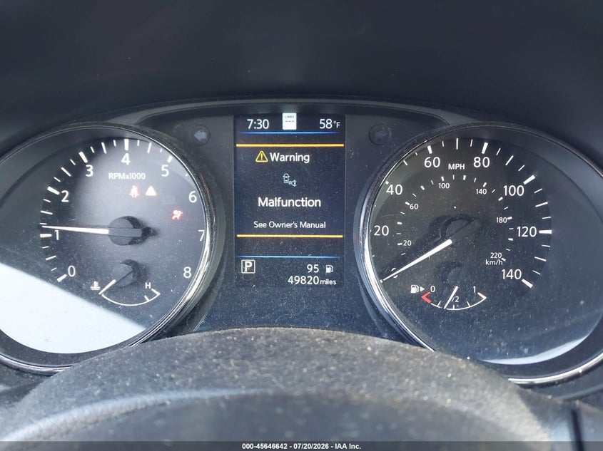 2022 NISSAN ROGUE SPORT auction photo 7