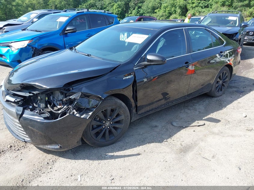 2017 Toyota Camry, Front End, IAAI, VIN 4T1BD1FK4HU203503 — photo 2