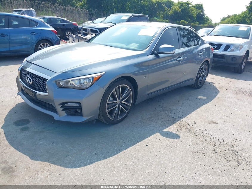 2014 Infiniti Q50 Sport VIN: JN1BV7AP1EM672926 Lot: 45646651