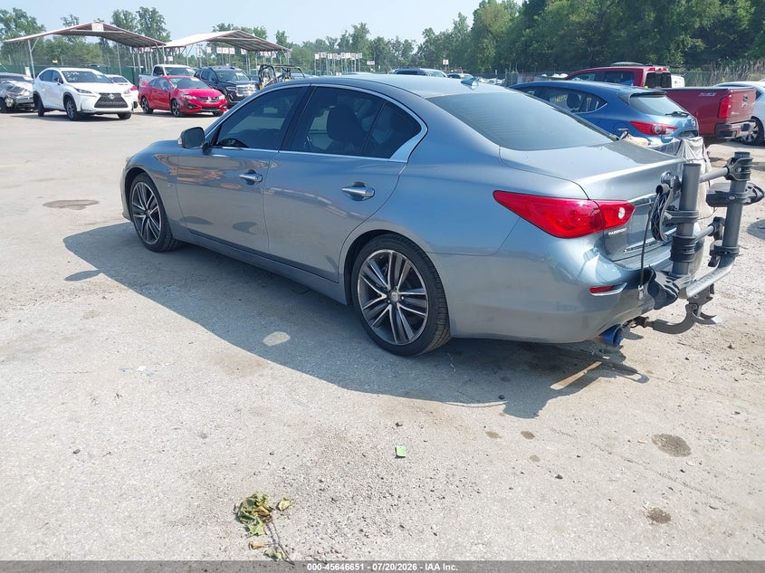 2014 Infiniti Q50 Sport VIN: JN1BV7AP1EM672926 Lot: 45646651