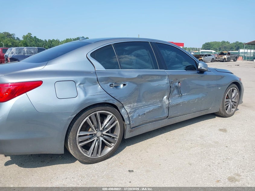 2014 Infiniti Q50 Sport VIN: JN1BV7AP1EM672926 Lot: 45646651