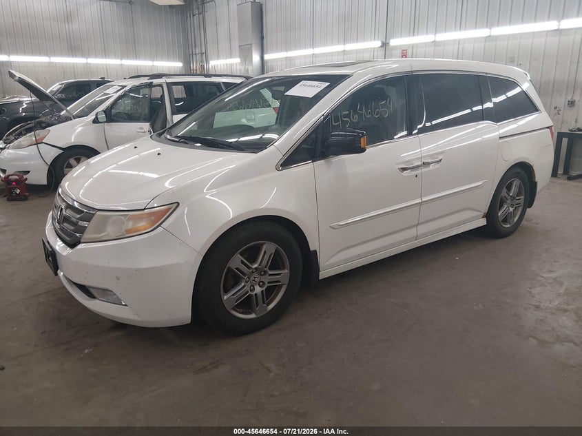 2012 Honda Odyssey Touring/Touring Elite VIN: 5FNRL5H93CB071584 Lot: 45646654