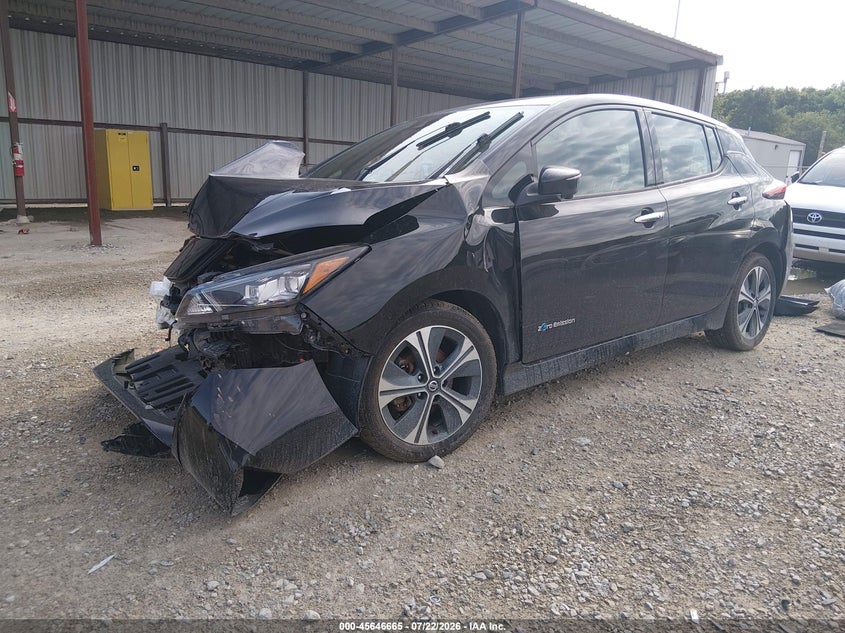 Vin: 1n4az1cp6kc306362, lot: 46145220, nissan leaf sl 20192