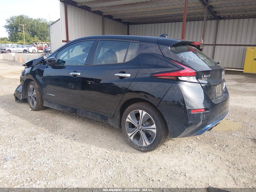 Vin: 1n4az1cp6kc306362, lot: 46145220, nissan leaf sl 20193