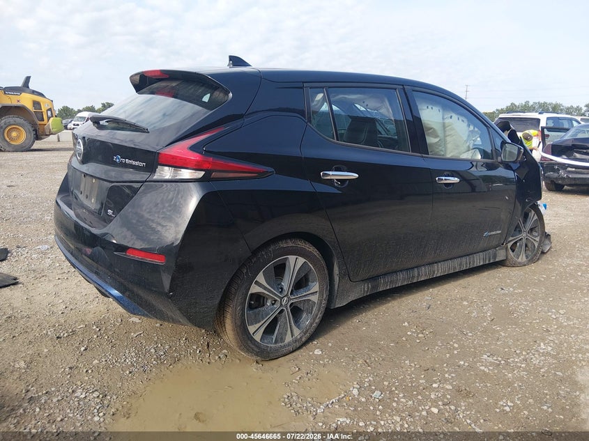 Vin: 1n4az1cp6kc306362, lot: 46145220, nissan leaf sl 20194