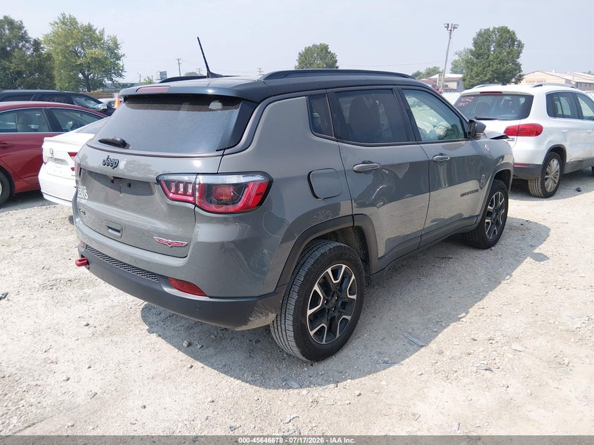 Vin: 3c4njddb2lt151323, lot: 46145233, jeep compass trailhawk 4x4 20204
