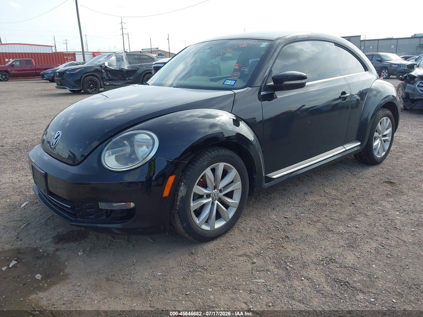 Vin: 3vwja7at6fm609874, lot: 46145237, volkswagen beetle 2.0l tdi 20152