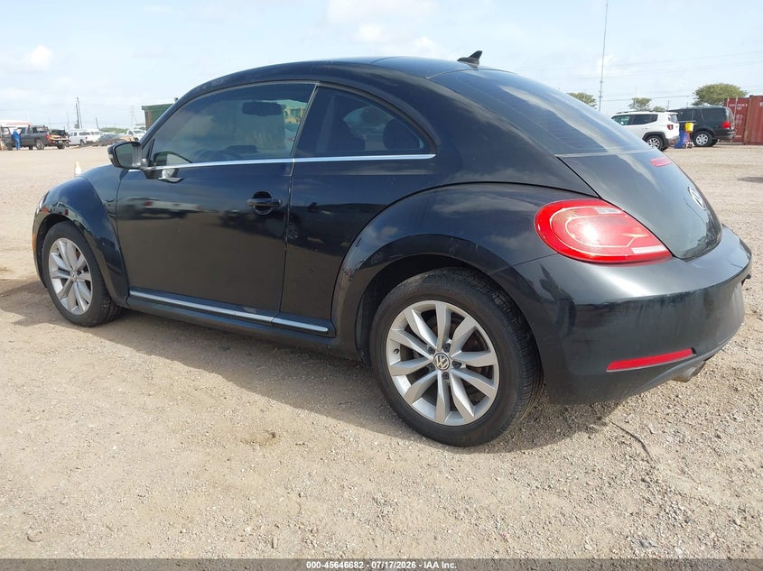 Vin: 3vwja7at6fm609874, lot: 46145237, volkswagen beetle 2.0l tdi 20153