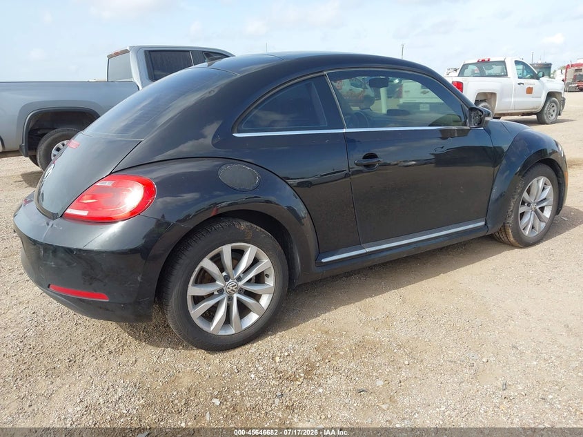 Vin: 3vwja7at6fm609874, lot: 46145237, volkswagen beetle 2.0l tdi 20154