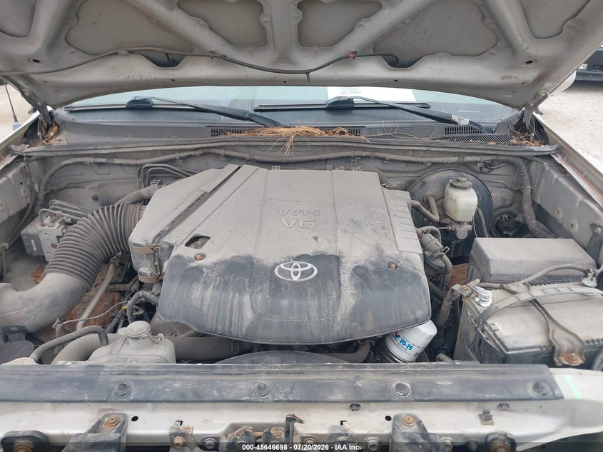 2008 Toyota Tacoma Base V6 VIN: 5TEMU52N98Z512394 Lot: 45646698