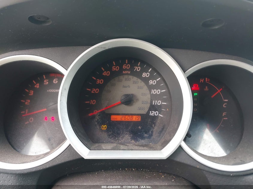 2008 Toyota Tacoma Base V6 VIN: 5TEMU52N98Z512394 Lot: 45646698