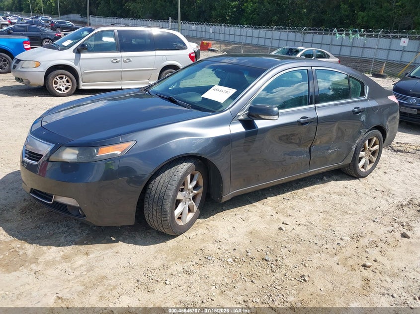 2012 Acura TL, Left Side, IAAI, VIN 19UUA8F26CA038466 — photo 2