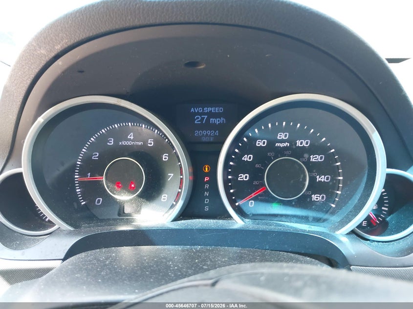 2012 Acura Tl 3.5 VIN: 19UUA8F26CA038466 Lot: 45646707
