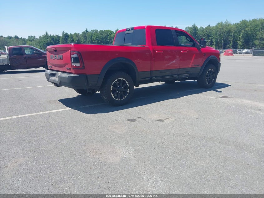 Vin: 3c6ur5el1pg509809, lot: 46145293, ram 2500 power wagon rebel  4x4 6'4 box 20234