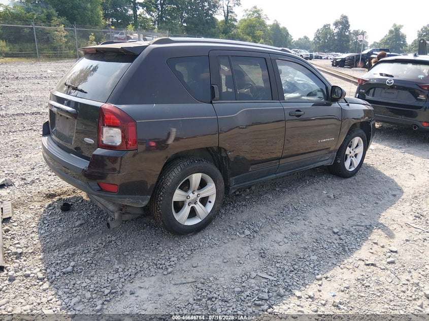 Vin: 1c4njceb4ed698398, lot: 46145309, jeep compass latitude 20144