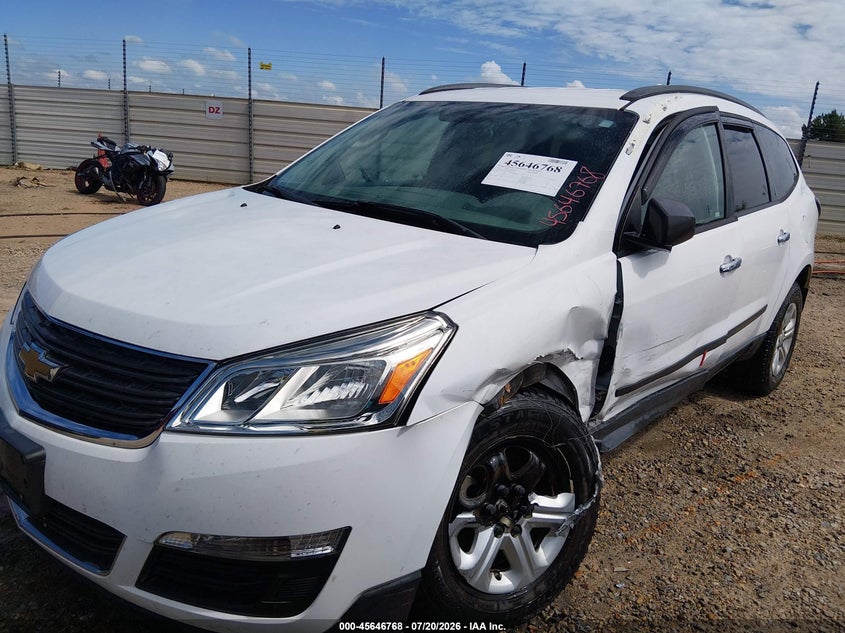 2016 Chevrolet Traverse Ls VIN: 1GNKVFED2GJ191635 Lot: 45646768
