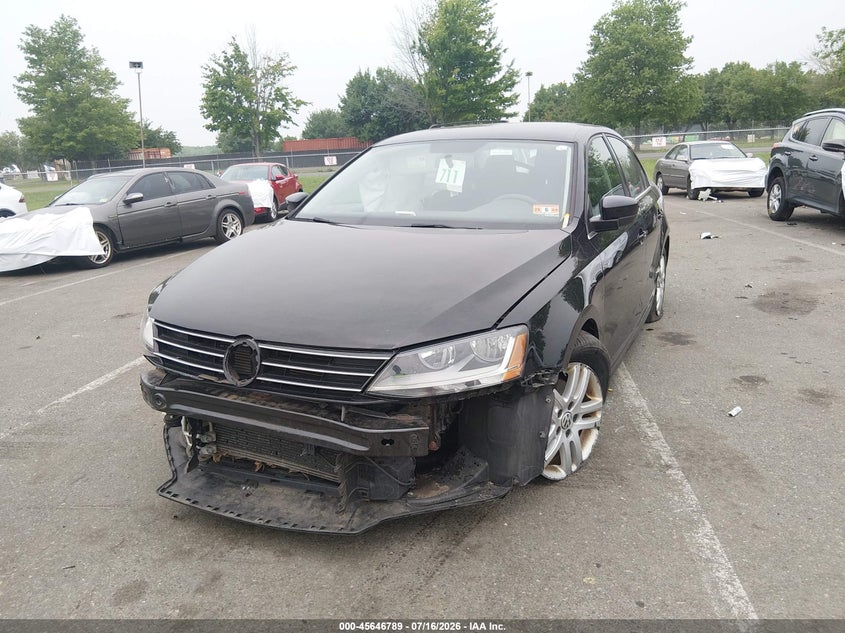 2017 Volkswagen Jetta, Front End, IAAI, VIN 3VW2B7AJ0HM274419 — photo 2