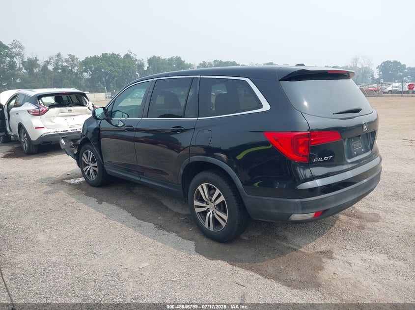 Vin: 5fnyf6h58gb049947, lot: 46145354, honda pilot ex-l 20163
