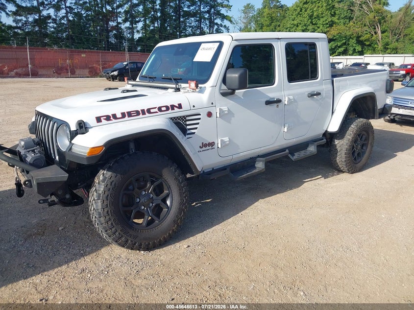 Vin: 1c6jjtbgxml526483, lot: 46145368, jeep gladiator rubicon 4x4 20212