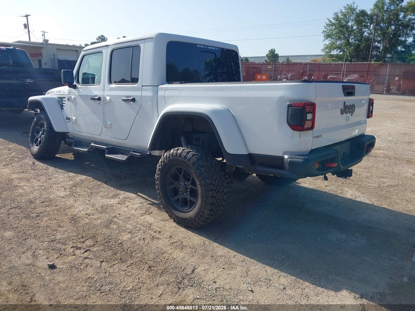 Vin: 1c6jjtbgxml526483, lot: 46145368, jeep gladiator rubicon 4x4 20213
