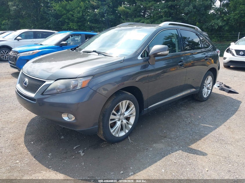 Vin: jtjbc1baxa2006337, lot: 46145390, lexus rx 450h 20102