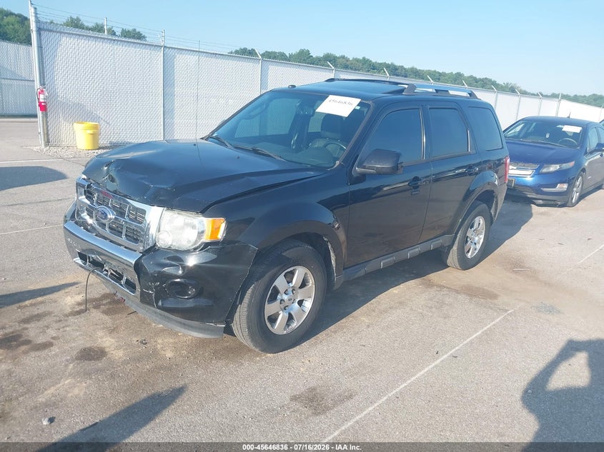 Vin: 1fmcu0eg6ckc79529, lot: 46145391, ford escape limited 20122