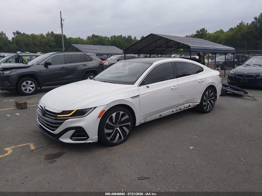 Vin: wvwsr7an7me010759, lot: 46145443, volkswagen arteon 2.0t sel r-line 20212