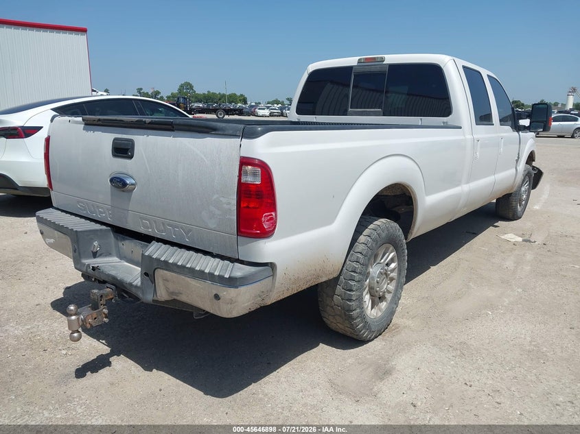 Vin: 1ft7w2at4ced14632, lot: 46145453, ford super duty f-250 srw lariat 20124