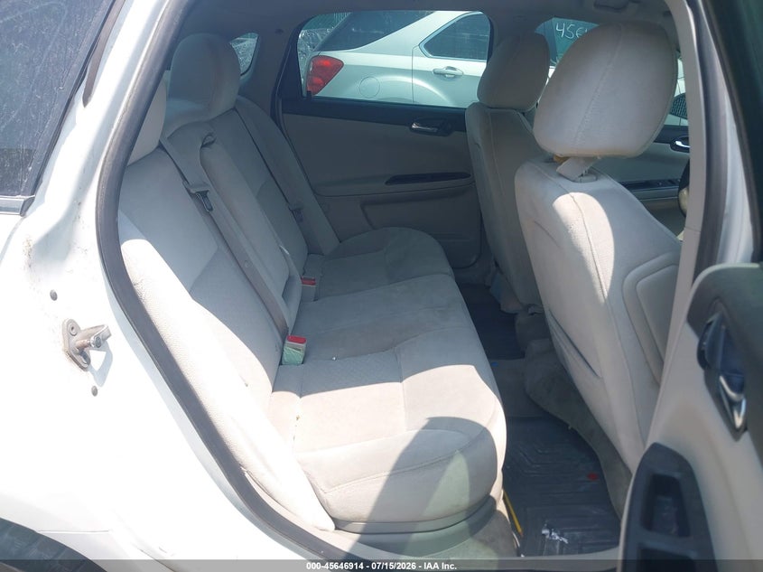 CHEVROLET IMPALA LIMITED 2014 VIN 2G1WA5E32E1136304