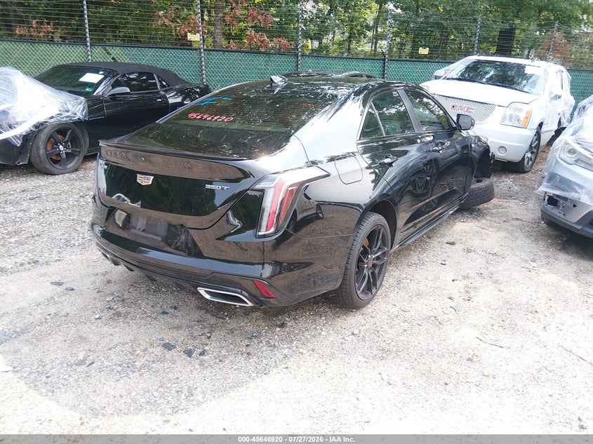 Vin: 1g6dc5rk8n0135344, lot: 46145475, cadillac ct4 sport 20224