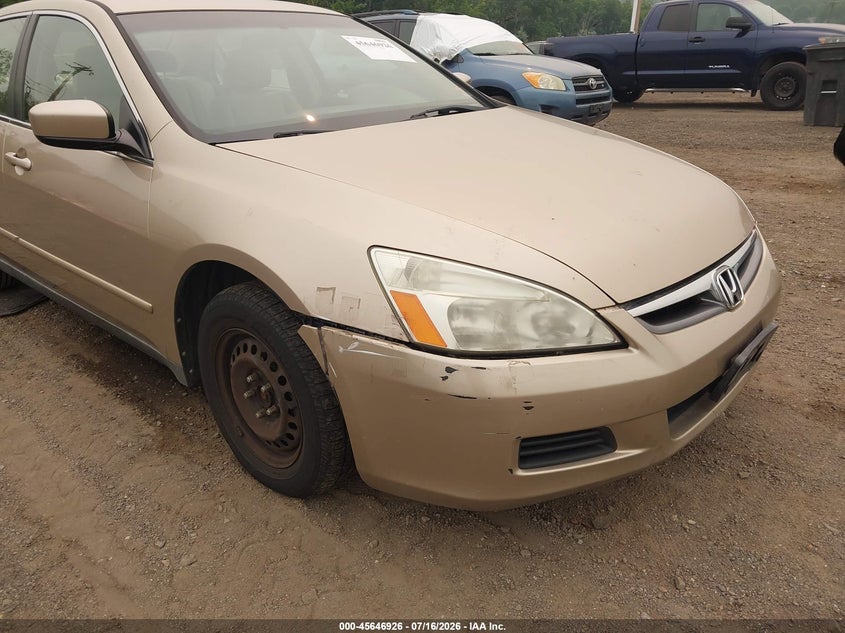 2006 Honda Accord 2.4 Lx VIN: 1HGCM56406A110222 Lot: 45646926