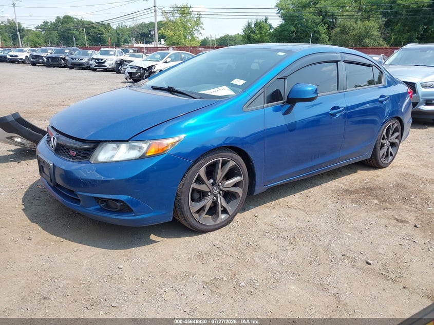 Vin: 2hgfb6e52ch701619, lot: 46145485, honda civic si 20122