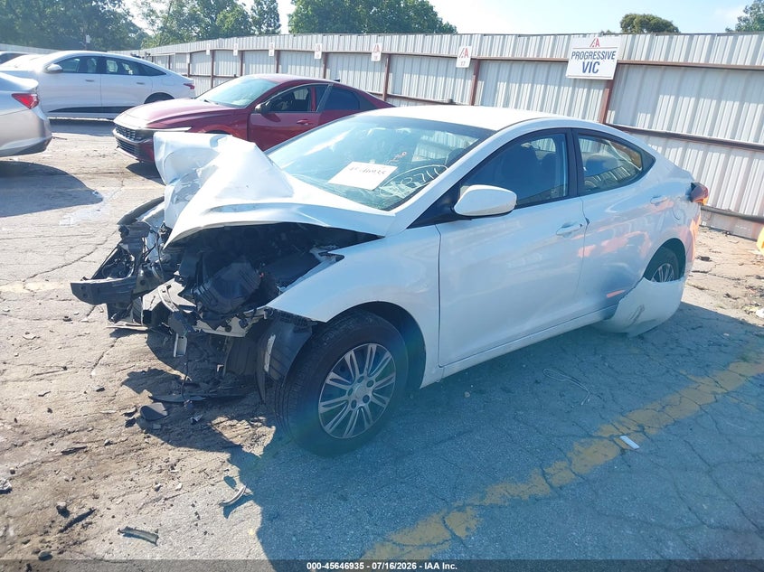 2016 HYUNDAI ELANTRA auction photo 2
