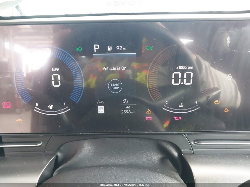 2026 Hyundai Kona Se VIN: KM8HA3AB2TU445639 Lot: 45646944