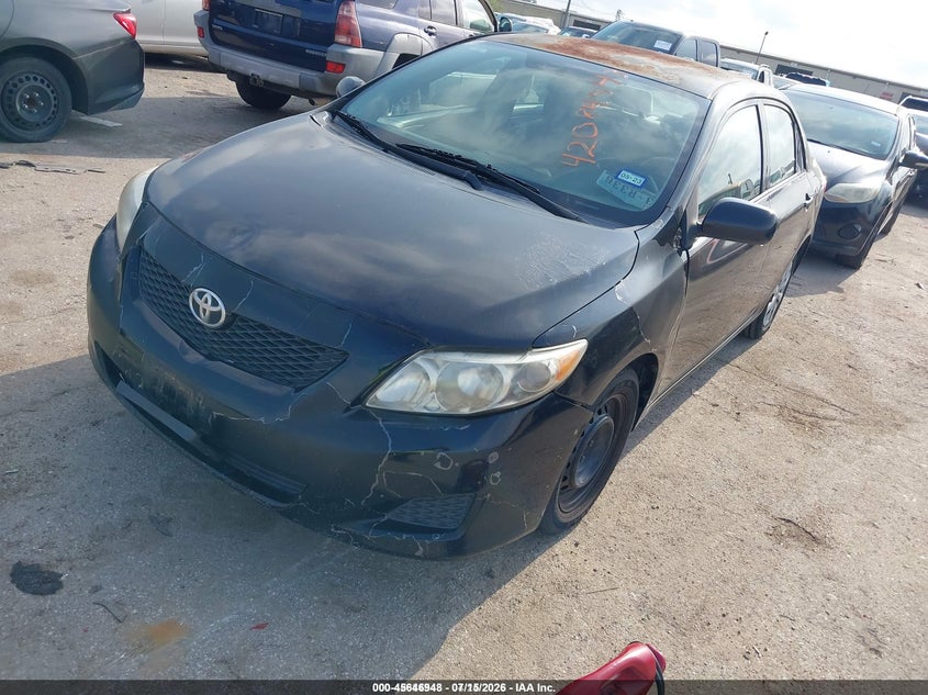 2010 Toyota Corolla, Front End, IAAI, VIN 1NXBU4EE0AZ324435 — photo 2