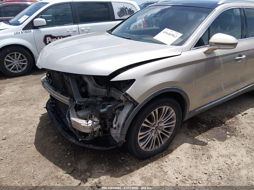 2017 Lincoln Mkx Reserve VIN: 2LMPJ6LR6HBL28879 Lot: 45646962