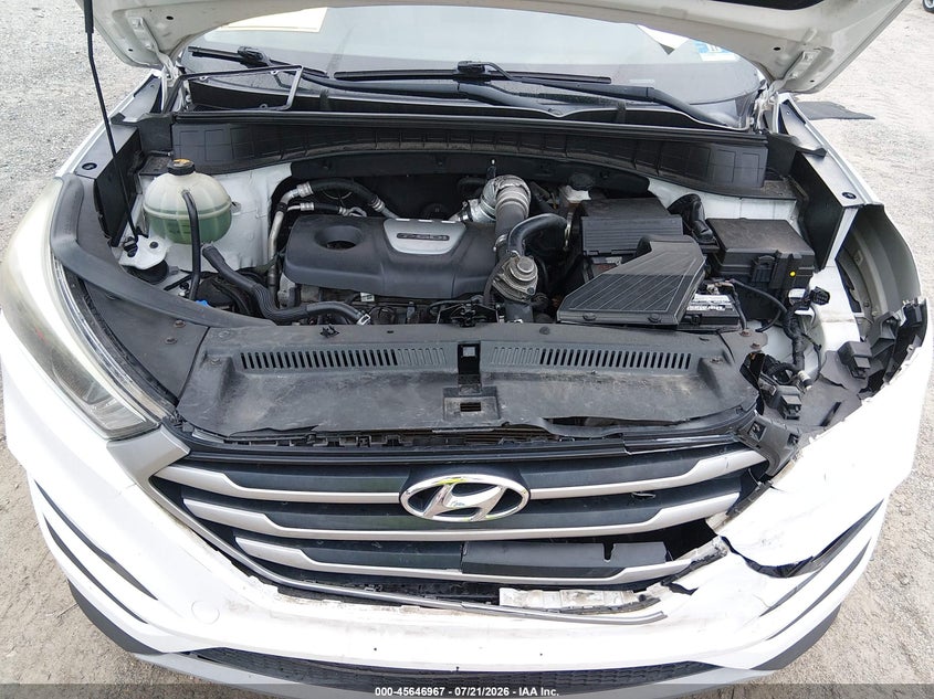 2017 Hyundai Tucson Sport VIN: KM8J3CA2XHU391638 Lot: 45646967