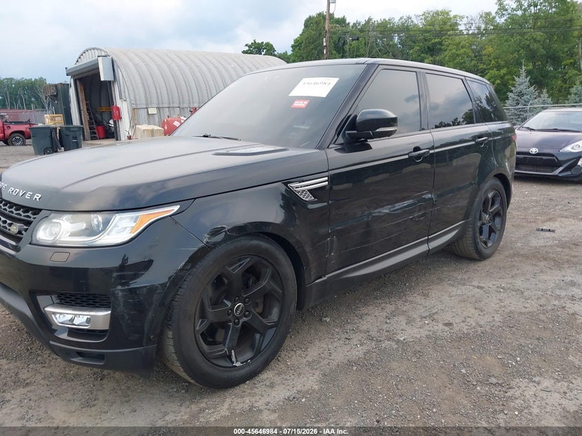 2017 Land Rover Range Rover Sport 3.0L V6 Supercharged Hse VIN: SALWR2FV1HA177220 Lot: 45646984