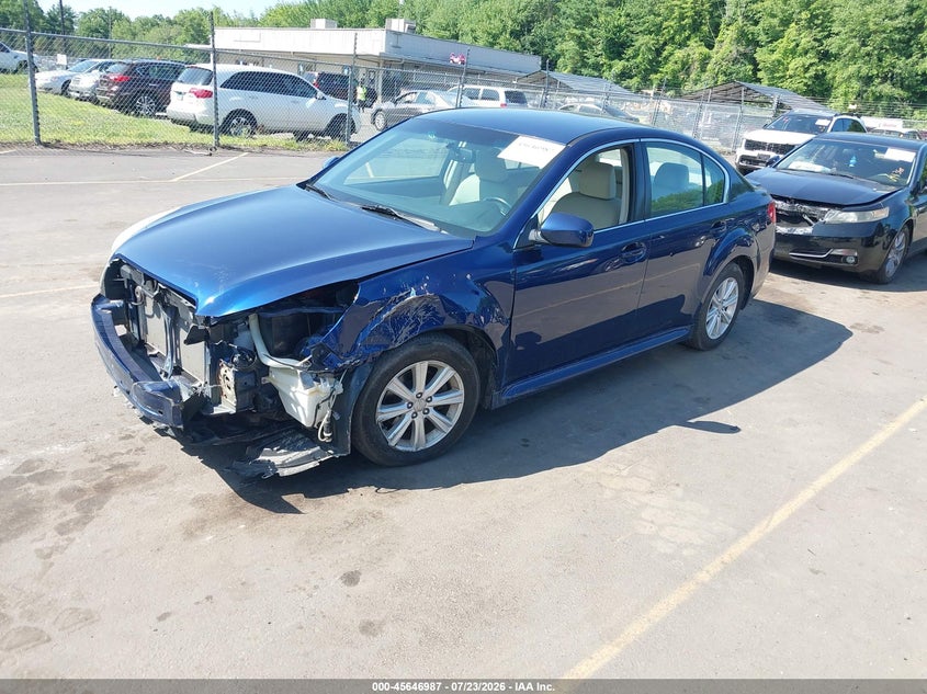 Vin: 4s3bmcb63b3229595, lot: 46145542, subaru legacy 2.5i premium 20112